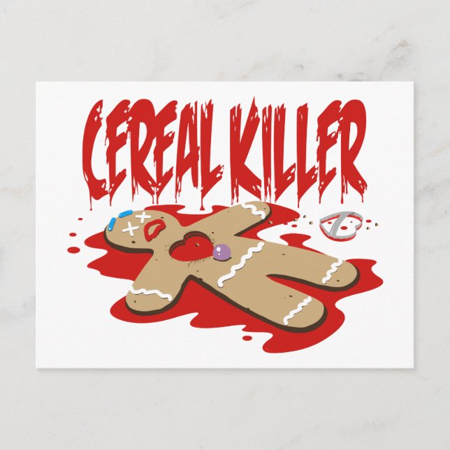 Cereal Killer Vykort (Framsida)