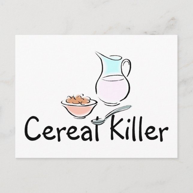 Cereal Killer Vykort (Framsida)