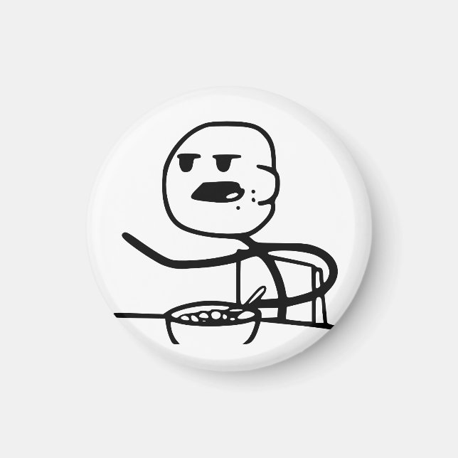 Cereal Meme Guy Magnet (Framsidan)