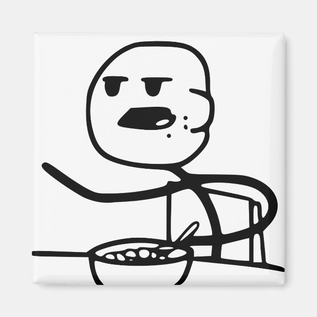 Cereal Meme Guy Magnet (Framsidan)