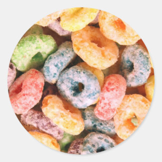 Cereal Runt Klistermärke