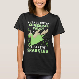 cerebral palsisk appendix cancer unicorn-farten t shirt