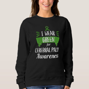 Cerebral Palsy Awareness Månad I Bära Grönt Brain T Shirt