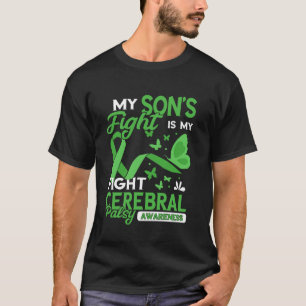 Cerebral Palsy Awareness Min sons Fight Brain CP S T Shirt
