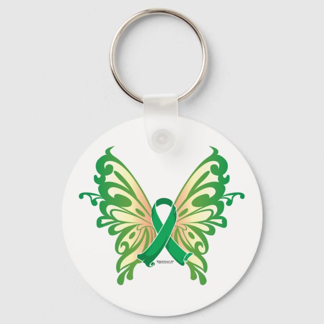 Cerebral Palsy Butterfly Nyckelring (Framsida)