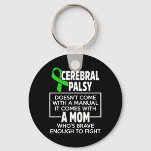 Cerebral Palsy Cp Awareness Mamma Warrior Survivor Nyckelring