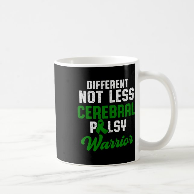Cerebral Palsy Cp Awareness Proud Warrior Survivor Kaffemugg (Höger)