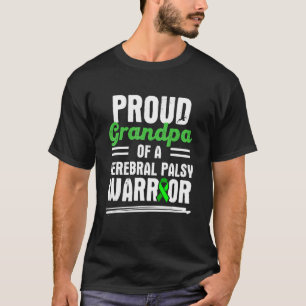 Cerebral Palsy CP Awareness Proud Warrior Survivor T Shirt