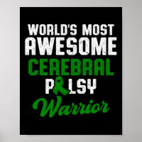 Cerebral Palsy Cp-medvetenhet - övervinna krigare