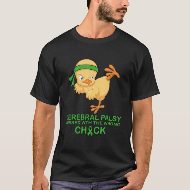 Cerebral Palsy har fel Chick för pP T Shirt (Framsida)