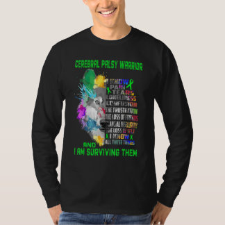 Cerebral Palsy I Know All These Things And I Survi T Shirt