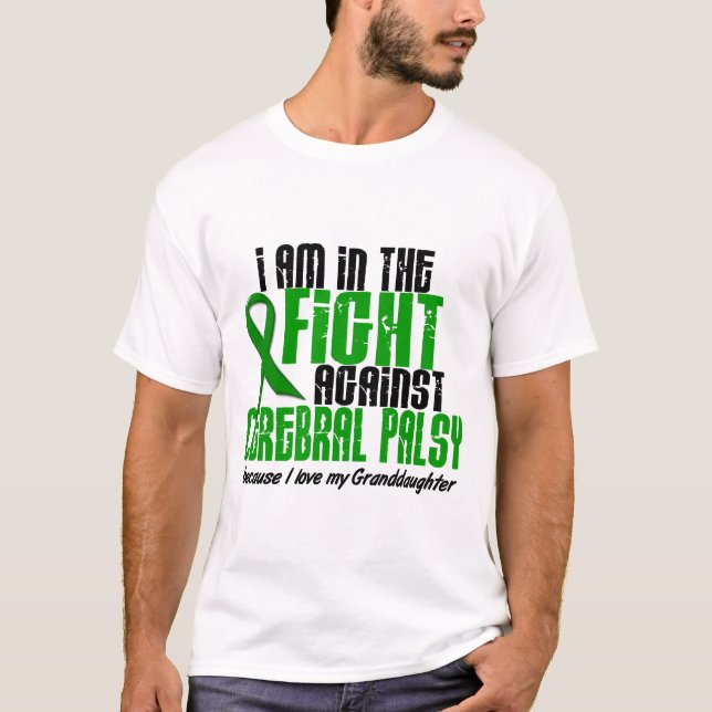 Cerebral Palsy i slagsmål för min sondotter 1 T Shirt (Framsida)