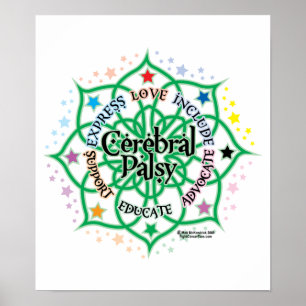 Cerebral Palsy Lotus Poster