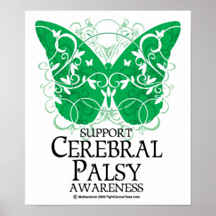 Cerebral Palsyfjäril Poster