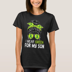 Cerebral Pares Klä dig grönt för sonen Rufsigt hår T Shirt