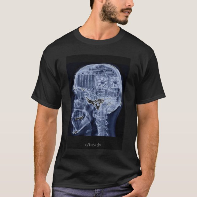 Cerebro Geek Tee Shirt (Framsida)