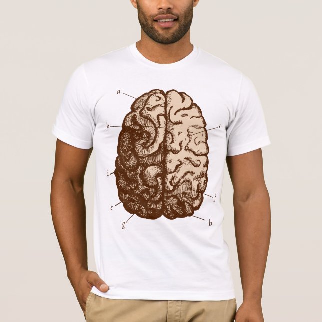 Cérebro, miolos, hannibal! tee (Framsida)