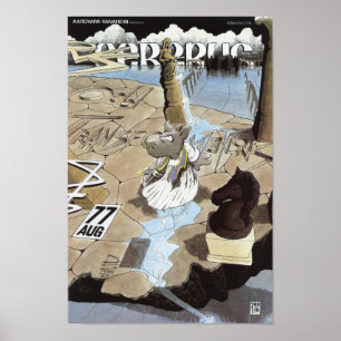 Cerebus utfärdar #77 täcker trycket poster