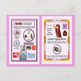 Cerelia - Cerium Trading Card Vykort