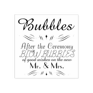 Ceremoni bubblar det Rubber frimärket Stämpel