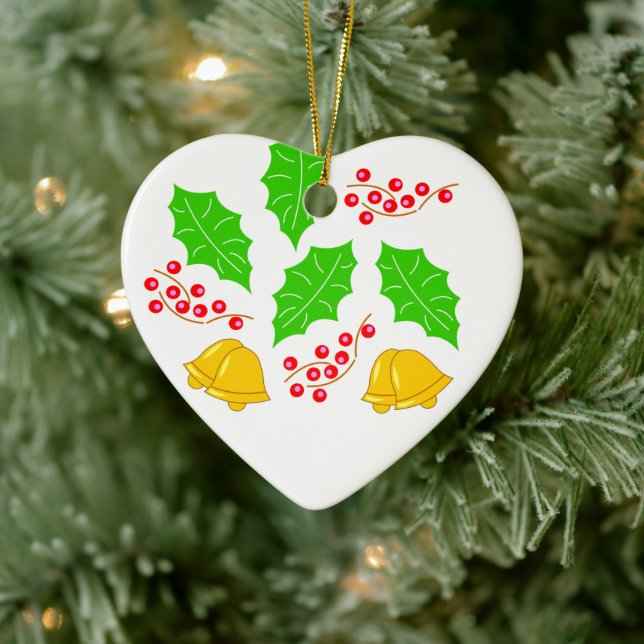 Ceremonia de Cerezo de Navidad Adorno Ceramic Orna Julgransprydnad Keramik (Träd)