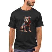 Ceremonial English Bulldog i Warrior Attire