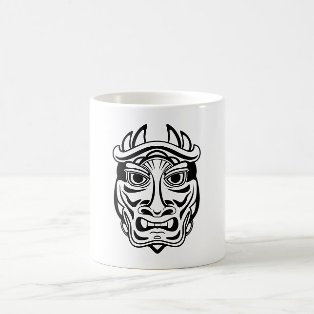 Ceremonialmask Kaffemugg (Skapare uppladdad)