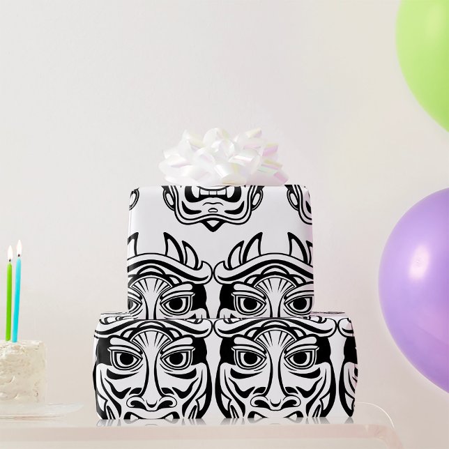 Ceremonialmask Presentpapper (Skapare uppladdad)