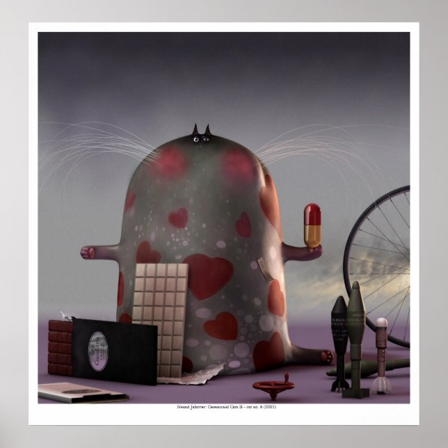 ceremoniella katter II ( katt nr 6 ) Poster (Framsidan)