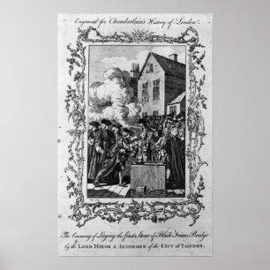Ceremonin av att lägga poster