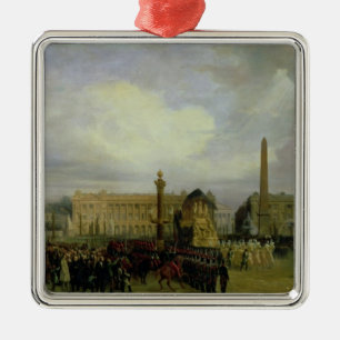 Ceremonin för returen av Napoleons aska Julgransprydnad Metall