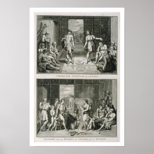 Ceremonin i Bröllop och "Divorce" i Poster (Framsidan)