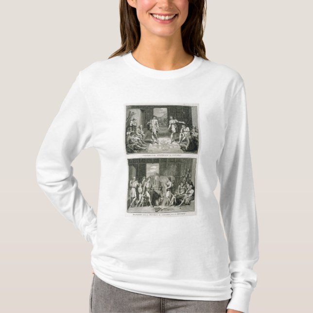 Ceremonin i Bröllop och "Divorce" i Tee Shirt (Framsida)