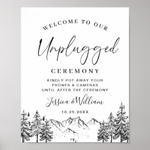 Ceremonin i Hand plockade-bergen, utan anslutning Poster