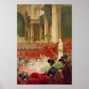 Ceremonin i Pantheon Poster