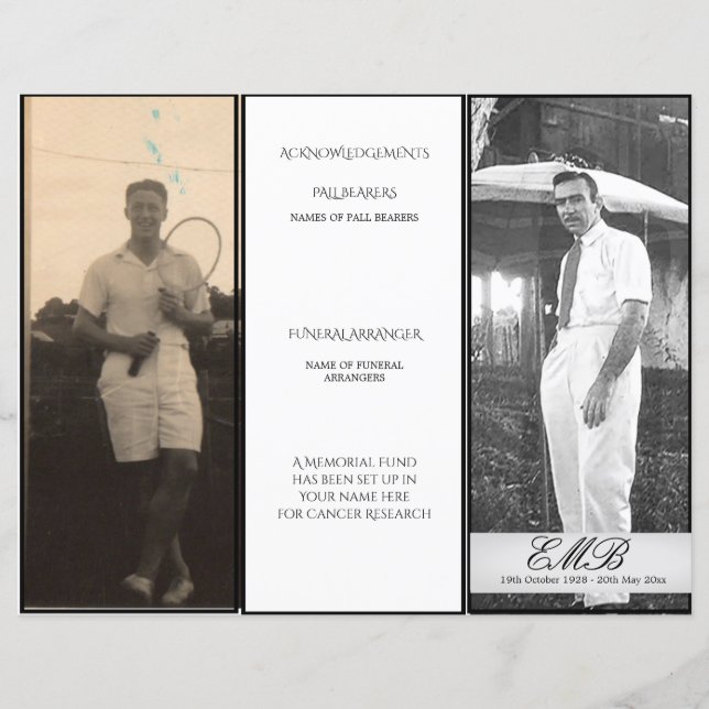 Ceremonins vanliga fotoorder av enkel Elegant (Framsida)