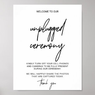 Ceremonisk klavigik utan pluggning poster