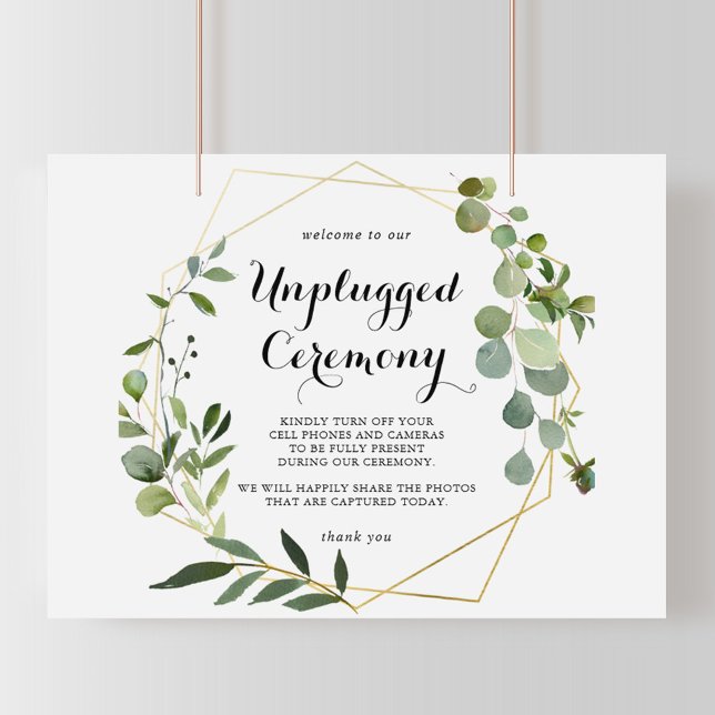 Ceremonisk signatur för Tropical Unplugged Guld Poster (Skapare uppladdad)