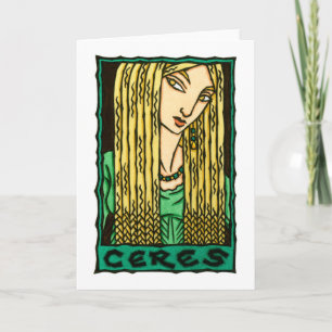 Ceres Greeting Card Kort