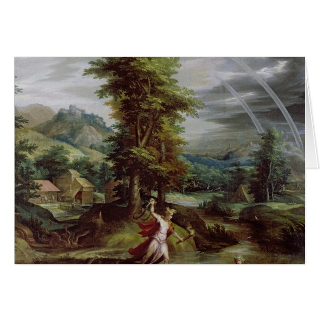 Ceres och Cyane Hälsningskort (Framsidan Horizontal)