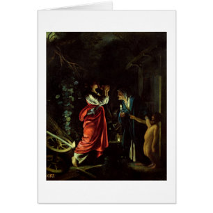 Ceres och Stellio (olja förkopprar på), Hälsningskort