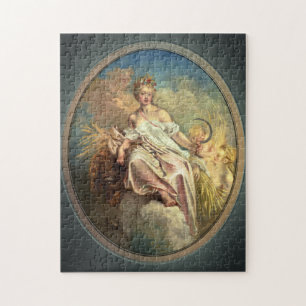 Ceres (sommar) av Antoine Watteau Old Masters Repr Pussel