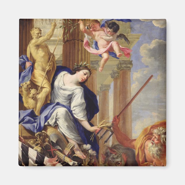 Ceres Vanquishing the Attributes of Krig Magnet (Framsidan)