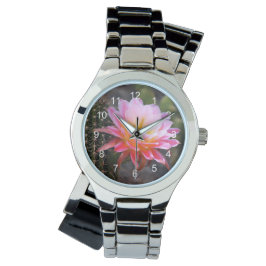 Cereus in Rosa Cactus Bloom Armbandsur