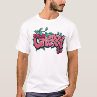 cerise, cherrygraffiti, fruit, street art, urban t shirt