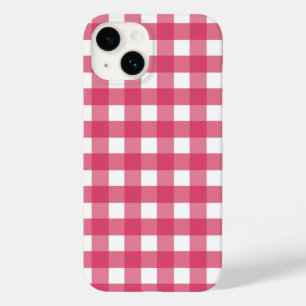 Cerise gingham Fodral-Mate iphone case