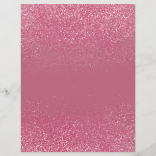 Cerise Shimmer Glitter Dust Scrapbook Papper