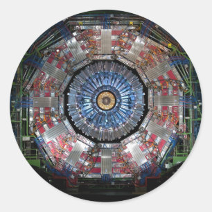CERN Shiva LHC Runt Klistermärke