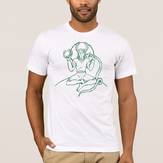 Cernunnos Bella Canvasl Tee Shirt (Framsida)