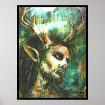 Cernunnos bra art Poster